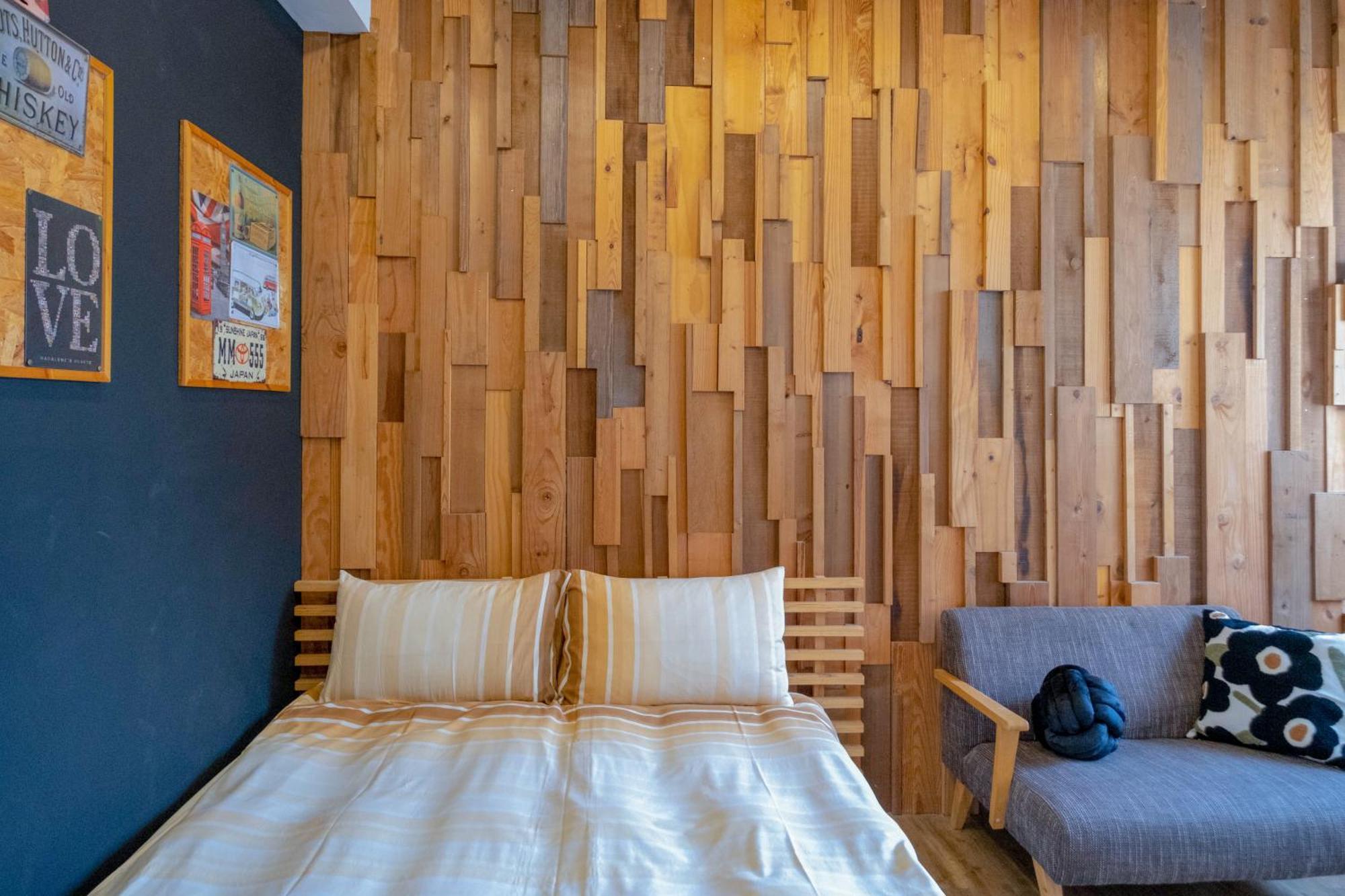 Re+Wood Guesthouse Tainan Bagian luar foto